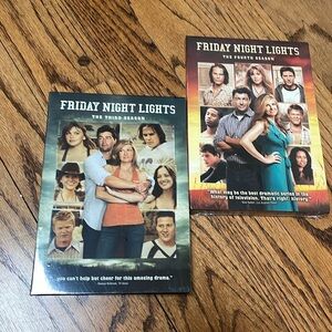 Friday Night Lights - DVD s - Seasons 3 & 4 - New; still in cellophane wrapping